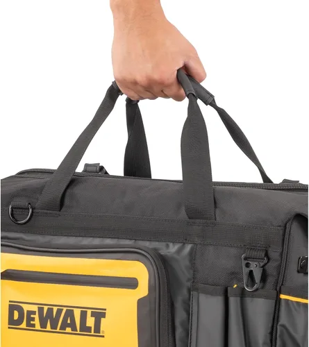 Miniatura 5 de DEWALT Bolsa de herramientas, resistente al agua, fondo duro, 20 pulgadas, bolsa de herramientas profesional con organización (DWST560104)