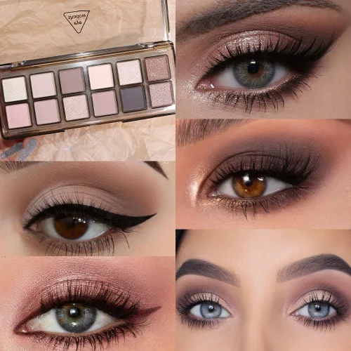 Miniatura 2 de AMY'S DIARY Paleta de sombras de ojos nude de 12 colores para looks versátiles del día a la noche - Mezclable, de larga duración y altamente 20