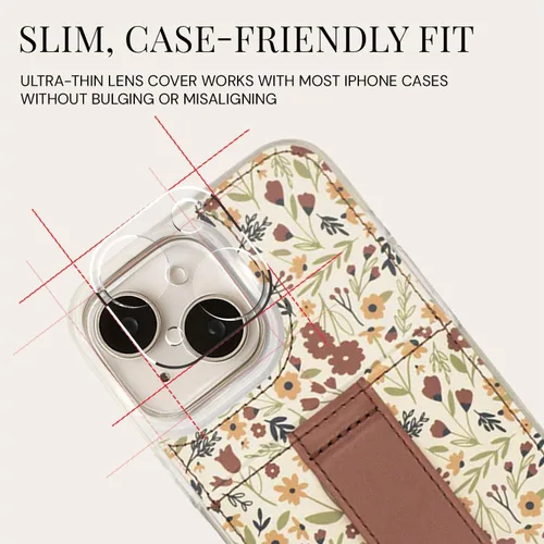 Miniatura 5 de Walli Protector de lente de cámara para iPhone 12 - Dureza 9H, resistente a los arañazos, vidrio HD ultra transparente, revestimiento oleofóbico e