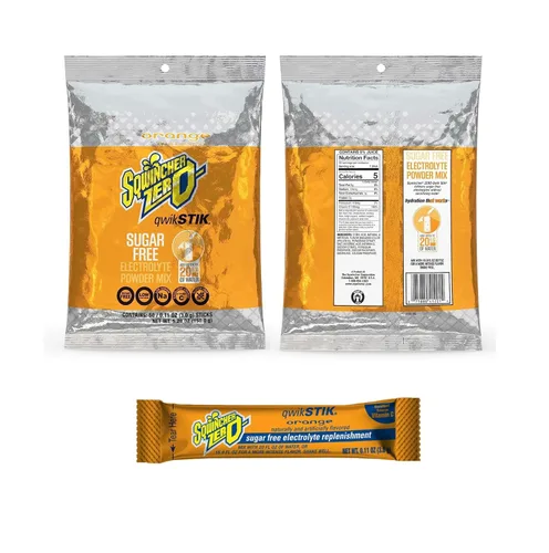 Miniatura 2 de Qwik Stik - Paquete de 500 paquetes de hidratación en polvo, varios sabores populares (naranja, uva, ponche de frutas, bayas mixtas, sandía)