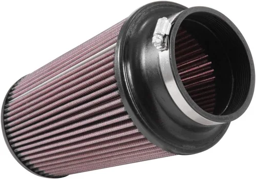 Miniatura 11 de K&N Filtro de aire universal con abrazadera original de alto flujo de por vida: alto rendimiento, premium, lavable: diámetro de la brida: 4