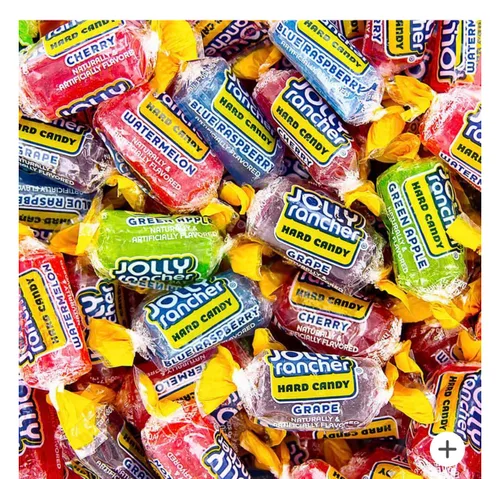 Miniatura 3 de Caramelos duros clásicos originales de Jolly Rancher Bolsa de 3 libras de caramelos duros surtidos de Jolly RANCHER con sabores de sandía, manzana