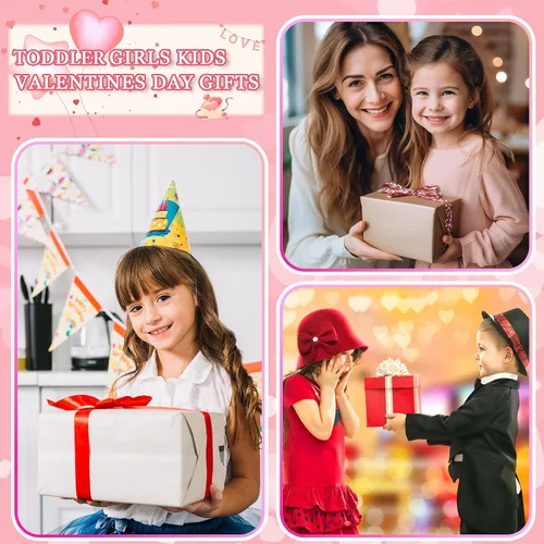 Miniatura 4 de Bolso bandolera para niñas pequeñas, regalos para el día de San Valentín para niños y niñas, regalo de cumpleaños para niños, hija, hermana, niña