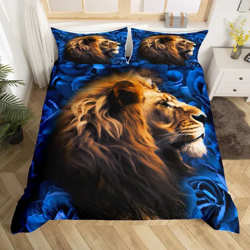 Miniatura 29 de Erosebridal Juego de ropa de cama para niños de construcción tamaño individual para niños, cubierta de edredón para camiones excavadoras, juego