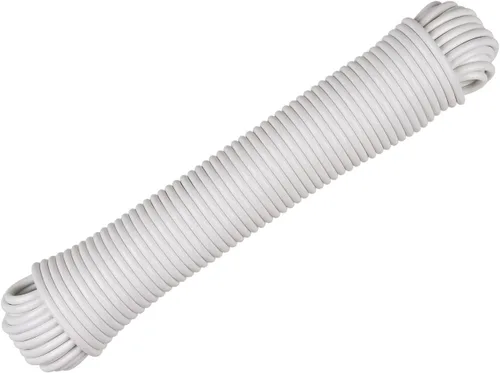 Miniatura 2 de West Coast Paracord 's Tendedero recubierto de plástico - Núcleo de fibra sintética - Cuerda de secadora de línea de lavandería multiusos - Fuerte