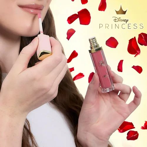 Miniatura 7 de Disney Belle Maison - Juego de maquillaje cosmético, colección esencial de maquillaje, Princess Belle Beauty and the Beast - Incluye 3 bálsamos