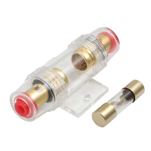 Miniatura 8 de Fielect Portafusibles AGU en línea con fusible de 80 amperios para audio de coche, amplificador de alarma, audio de camión, compresores 80A 1 pieza