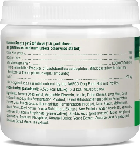 Miniatura 9 de PetNC Natural Care Sabor hígado, queso pre y probiótico masticables suaves para perro, 120 unidades (paquete de 1) (el embalaje puede variar)