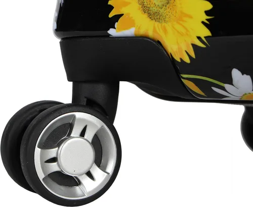 Miniatura 6 de Betsey Johnson - Maleta para equipaje (ABS + PC), diseño a cuadros de 30 pulgadas