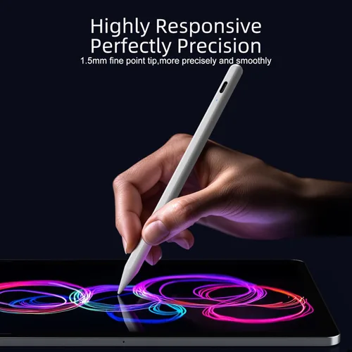 Miniatura 2 de Lápiz óptico para iPad con rechazo de palma y carga rápida, lápiz activo compatible con Apple iPad Pro (2018-2022) (11/12.9 pulgadas), iPad Air