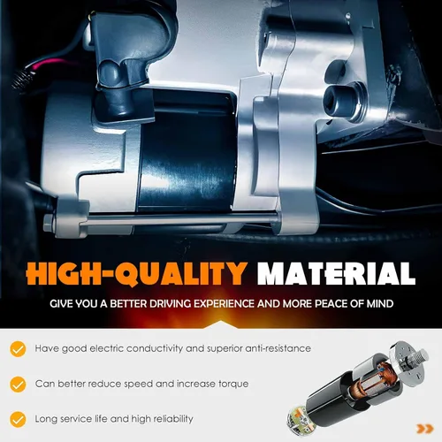 Miniatura 6 de Nuevo arrancador para 2.4 2.4L apto para Hyundai Sonata 10-14 (solo Gas), para Kia Optima 12-14 (solo gas), para Santa Fe 11-12, para Santa FE