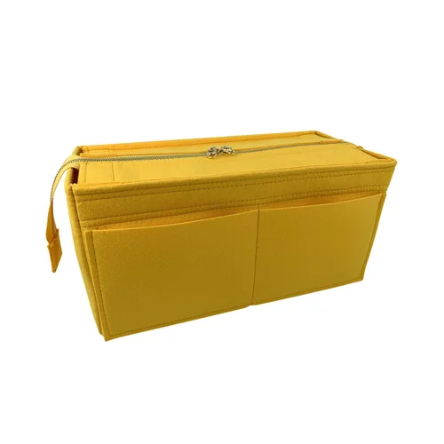 Miniatura 2 de Bag Organizer for Dior Book Tote Medium [Fixed Zipper Top Cover] - Premium Felt (Handmade/20 Colors)