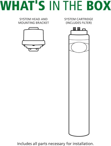 Miniatura 8 de AO Smith Filtro de agua para grifo de fregadero - Sistema avanzado de filtro de agua de conexión directa debajo del fregadero - La filtración