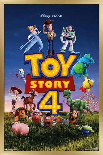 Miniatura 18 de Trends International Disney Pixar Toy Story 4 - Póster de pared de una hoja, 14.725 x 22.375 pulgadas, versión enmarcada plateada Versión con marco