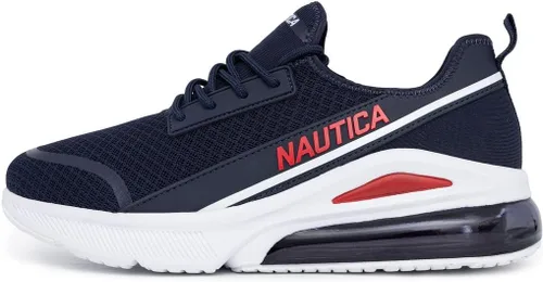 Miniatura 2 de Nautica Tenis deportivos para hombre Air Cushion con cordones Calzado deportivo ligero y cómodo para uso diario y entrenamiento de fitness