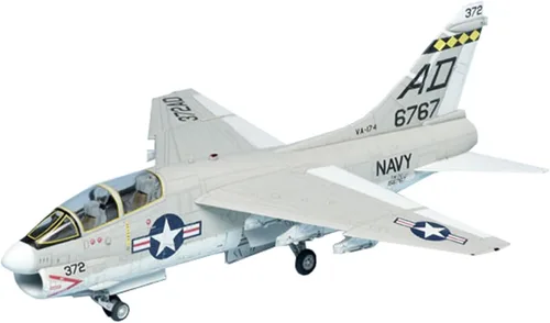 Fighter 3D Puzzles - Kits de modelos de plástico, escala 1/48 TA-7C Corsair II, modelo de avión de ataque Corsair II, juguetes para adultos y