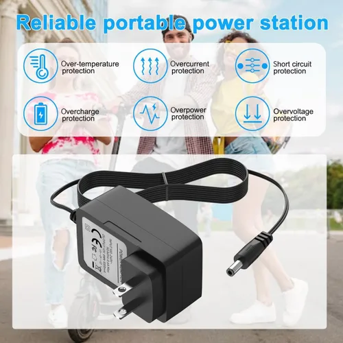 Miniatura 7 de Carga de batería de 12 V para niños, compatible con Razor Power Core E90 E95, Black Label E90, MX125 Dirt Rocket, E90 Sprint