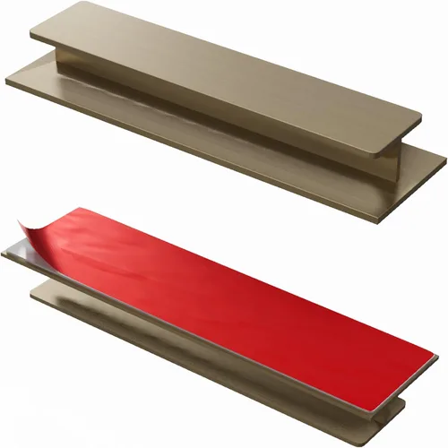 Miniatura 15 de HRX - Manija de puerta autoadhesiva para puerta, fácil de instalar, sin tornillos, despegar y pegar en vidrio, madera, metal, plástico, perilla