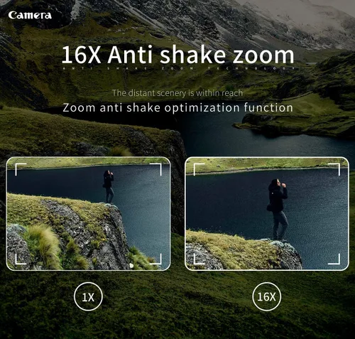 Miniatura 4 de HURRISE Cámaras para Fotografía 4K vlogging Cámara Digital 64MP cámaras fotograficas Principiantes DSLR Viajes Principiante Barato aa Batería zs200d