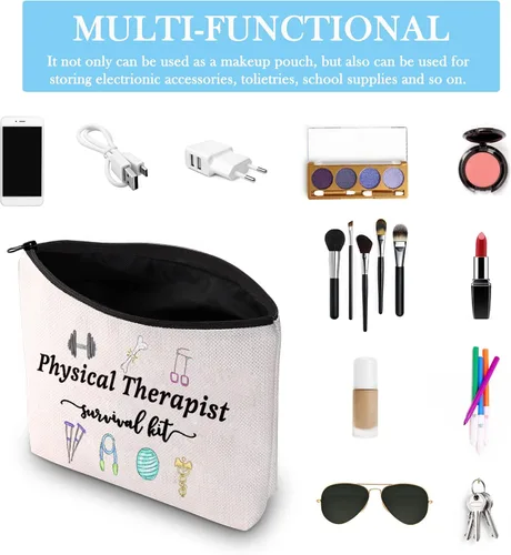 Miniatura 3 de GJTIM Physical Therapist Gift PT Apreciation Thank You Gift Physical Therapist Survival Kit Bolsa de maquillaje