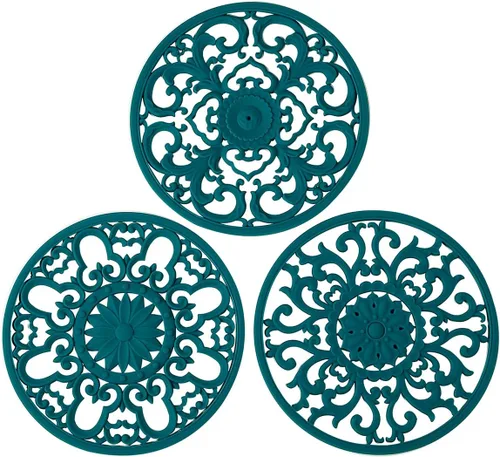 Miniatura 10 de Alfombrilla de silicona extra gruesa para platos calientes, ollas y sartenes calientes, soporte para ollas, almohadilla caliente para proteger tu