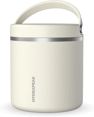 Miniatura 24 de Hydrapeak Tarro de comida de acero inoxidable con aislamiento al vacío de 25 onzas para comida caliente y fría, recipiente de boca ancha a prueba