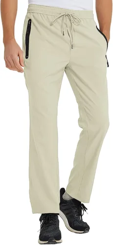 Miniatura 3 de TBMPOY - Pantalones deportivos ligeros para hombre, transpirables, para acampar, pesca, correr, senderismo y hacer deportes