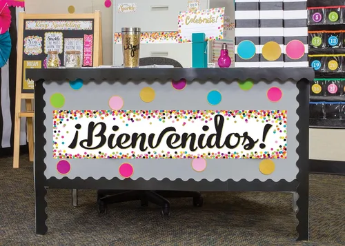 Miniatura 2 de Confeti Bienvenidos (bienvenida española) Banner (TCR5324)
