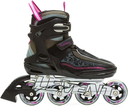 Miniatura 3 de 5th Element Lynx - Patines en línea para mujer con correa ajustable, ruedas de 3.150 in y bota suave, patines en línea perfectos para Roller Derby