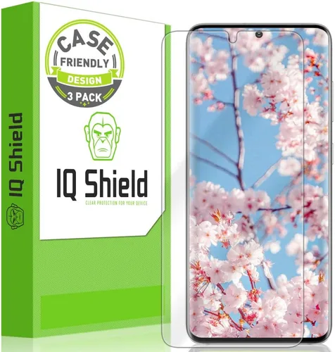 Miniatura 9 de IQShield Paquete de 2 protectores de pantalla para Samsung Galaxy S22, fácil instalación, antiarañazos, antiburbujas, película de TPU transparente