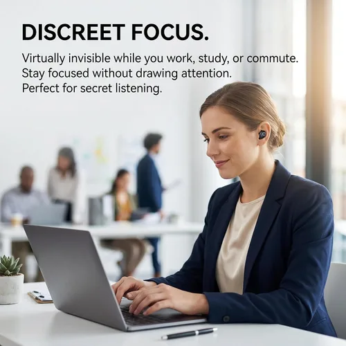 Miniatura 5 de Sleep Earbuds for Side Sleepers, Ultra-Mini Wireless Bluetooth 5.4 Sleep Headphones, Hidden Noise Reducing Earplugs for Sleep, Work Invisible Ear
