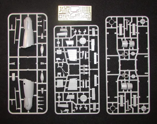 Miniatura 3 de Modelo de plástico avión inglés eléctrico Canberra T.17 escala 1/72 Micro Mir 72-013