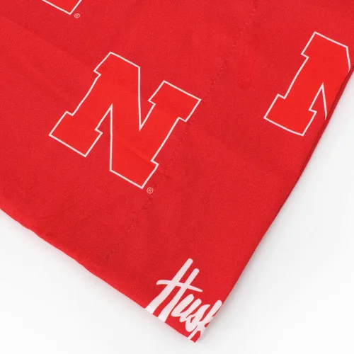 Miniatura 8 de College Covers Everything Comfy Nebraska Cornhuskers Funda de Almohada, Almohada Corporal, 20" x 60", Incluye 1 Funda de Almohada