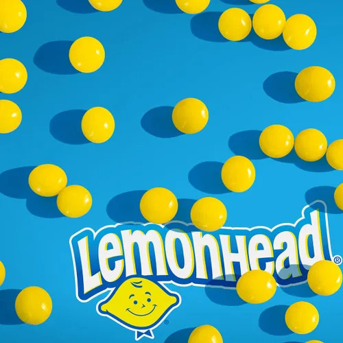 Miniatura 4 de Lemonhead Caramelo de limón duro, dulces envueltos individualmente (150 unidades)
