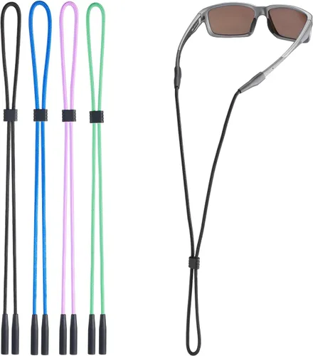 Soporte para Correa de Gafas, Correa para Gafas - Sujetadores de Gafas Alrededor del Cuello - Correas Ajustables para Gafas de Sol Tipo Cuerda para
