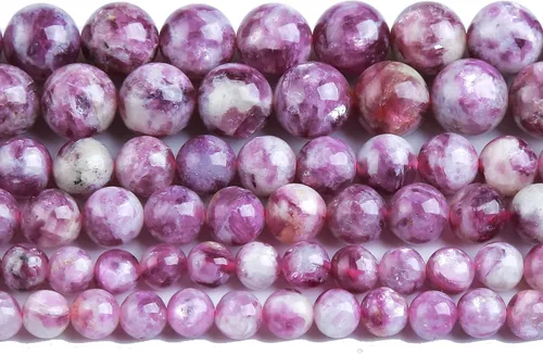 Miniatura 10 de 45 piezas de cuentas de piedra natural de arco iris de Alashan de 8 mm de ágata para hacer joyería, cuentas de piedra de 15" para pulseras