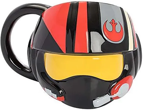Vandor Star Wars The Last Jedi Resistance Helmet Taza esculpida de primera calidad