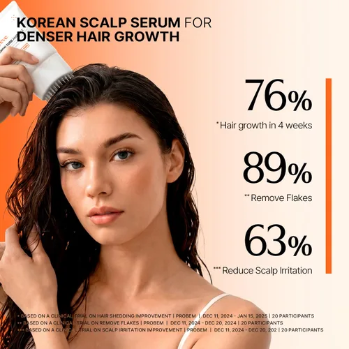 Miniatura 3 de lilyeve GROWTURN - Suero para el crecimiento del cabello con cepillo integrado, exosomas derivados de hojas de corazón para revitalizar, cuidado