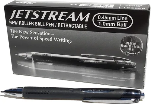 Miniatura 5 de uni-Ball Jetstream RT SXN-210 - Bolígrafo de punta redonda (12 unidades), color rojo