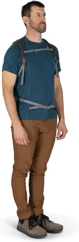 Miniatura 11 de Osprey Daylite - Mochila para viajes diarios, ligera, con funda para laptop, bolsillos para botellas Magma Marrón/Tungsteno