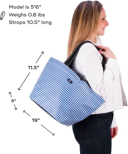 Miniatura 5 de SCOUT Daytripper - Bolso de hombro para mujer, ligero, para uso diario, playa o trabajo, con cremallera y bolsillo interior, bolsa de transporte