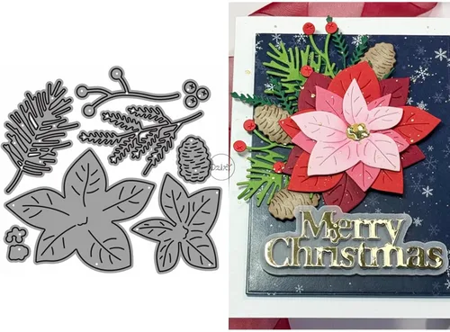 Miniatura 16 de DzIxY Troqueles de corte de metal de seis pétalos, flores, para hacer tarjetas, papel de gofrado, juegos de troqueles, álbum, plantillas