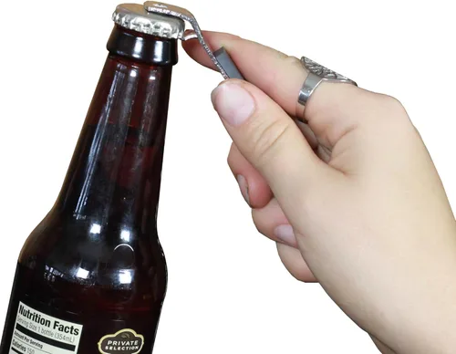 Miniatura 6 de Chef Craft Select - Abridor de botellas chapado en hierro con imán, paquete de 2, 1, color gris