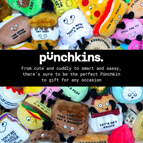 Miniatura 6 de Punchkins Peluche de queso a la parrilla, no es fácil ser cursi, lindo queso a la parrilla, regalo tonto, juguete de peluche de comida para regalar