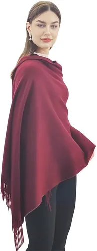 Miniatura 4 de DANA XU 100% cachemira pura lana extra grande pashmina bufanda chal y envoltura para mujeres invierno manta floral de gran