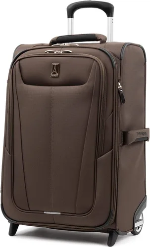 Miniatura 2 de Travelpro Luggage Maxlite 5 Juego de 2 piezas Bolsa suave y Rollaboard de 22 pulgadas, Moca