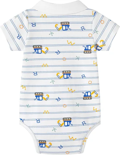 Miniatura 67 de pureborn Mameluco de algodón súper suave para bebés niños y niñas de 0 a 24 meses