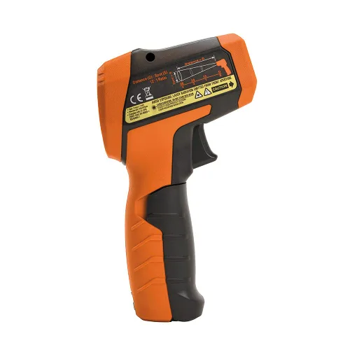 Miniatura 3 de Klein Tools IR5 Termómetro infrarrojo láser dual 12:1, pistola termómetro digital con pantalla retroiluminada, orientación láser dual y escaneo