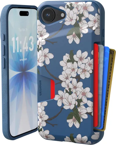 Miniatura 86 de Smartish - Funda tipo cartera para iPhone 11, diseño de cartera volumen 1 [delgada + protectora] con tarjetero - probada para caídas con ranura