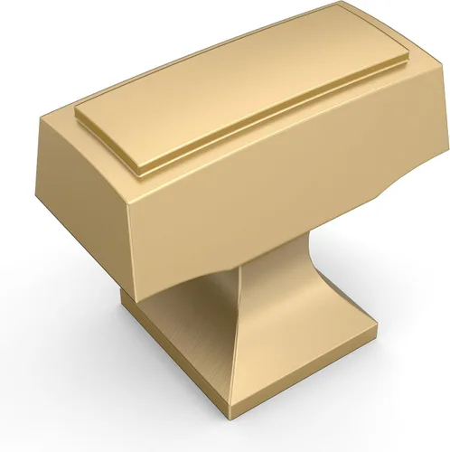 Miniatura 29 de Amerdeco ZH0010 - Paquete de 10 tiradores de gabinete de níquel satinado cepillado de 3 pulgadas (2.992 in) con agujero central para gabinetes